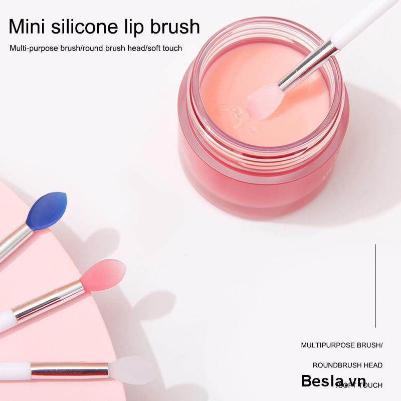Cọ tô son môi lấy mặt nạ ngủ môi Silicon tiện lợi
