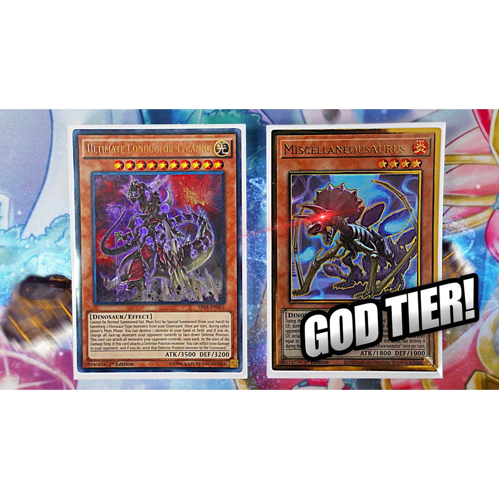 [ Bài Yugioh In ] Dinosaur Deck 2021 ( Tháng 1 )