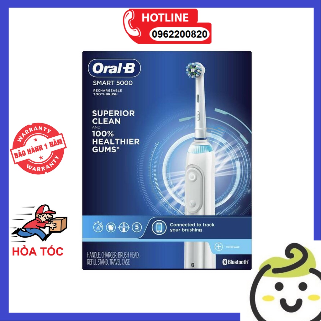 Bàn chải điện ORAL B Smart Pro 3000, 5000, 6000, OralB Genius