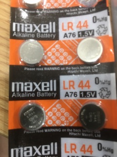 Pin vinacal maxell LR44 (1viên)