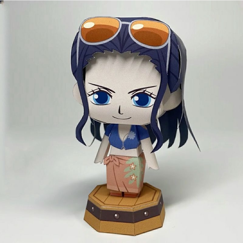 Mô hình giấy anime [One Piece] chibi Nico Robin