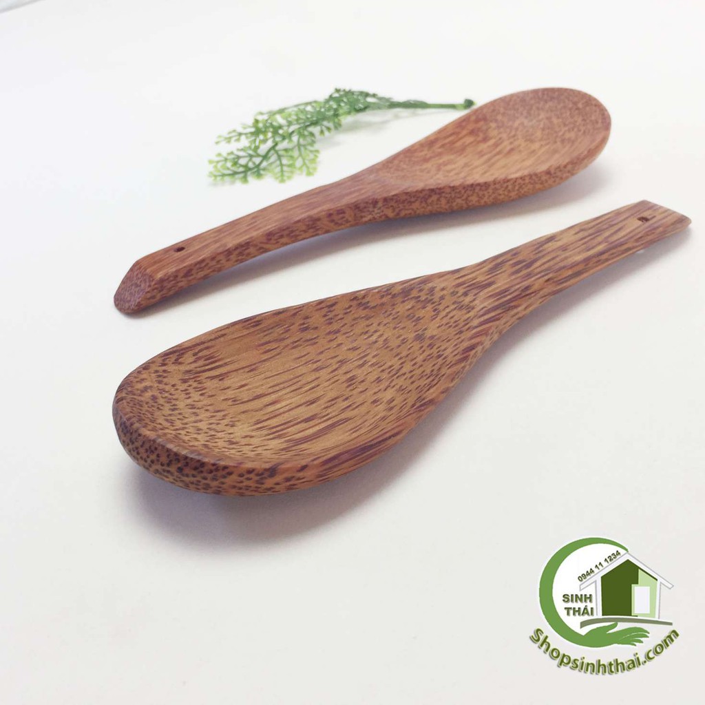 Muỗng xới cơm, thìa múc cơm gỗ dừa