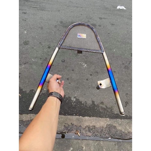 cảng sau titan mẫu lưới cho xe tay ga honda vario click air blade ab vision sh mode Vario 160 ( tita