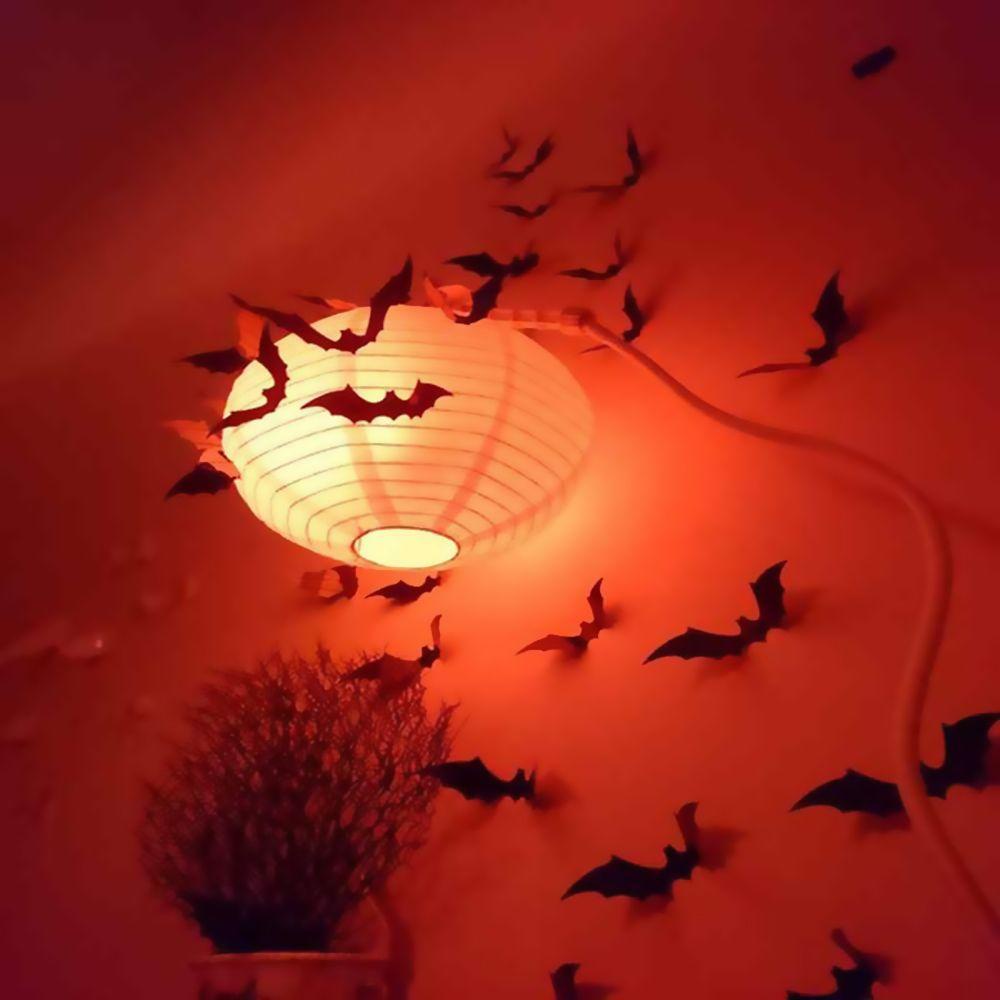 Bộ 12 Miếng Dán Tường Trang Trí Bằng PVC Chống Nước Thời Trang DIY
