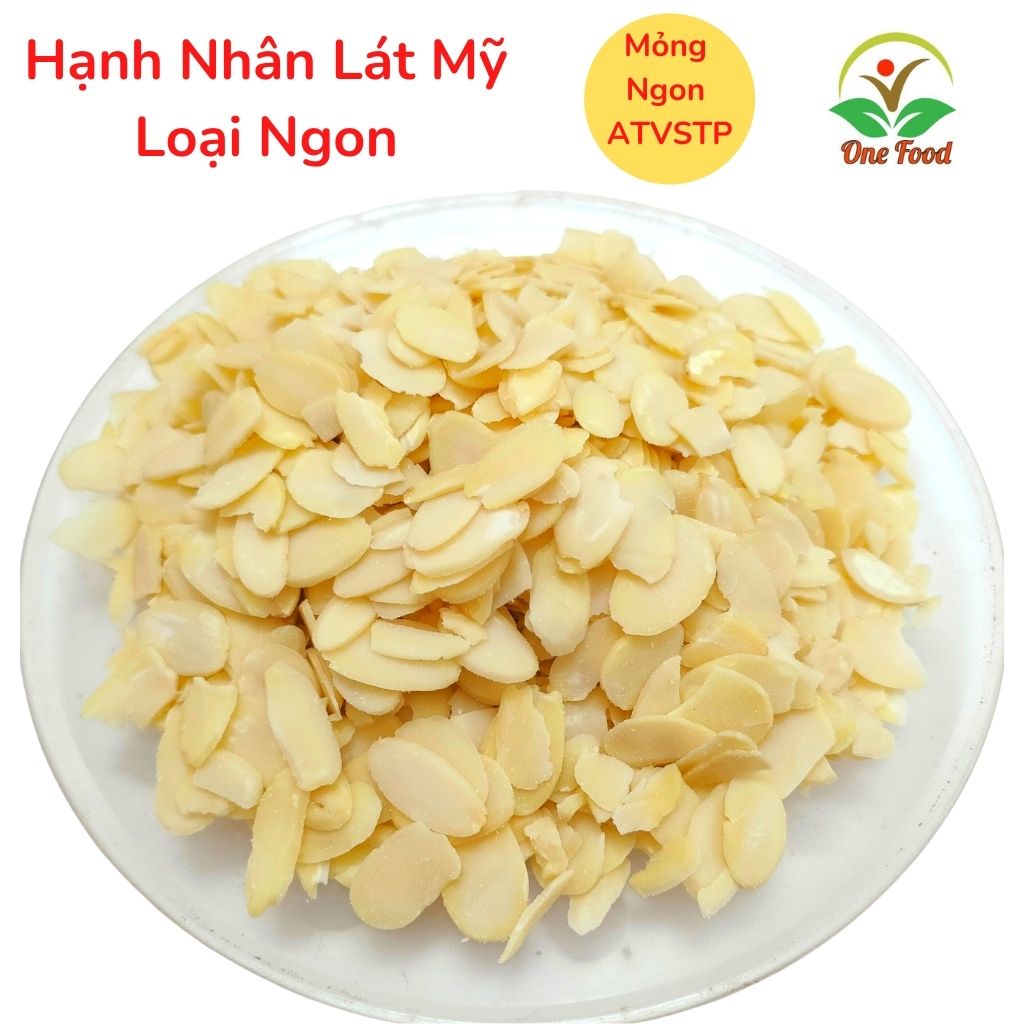 Hạnh Nhân Lát Mỹ Loại Ngon,hạt hạnh nhân, OneFood68