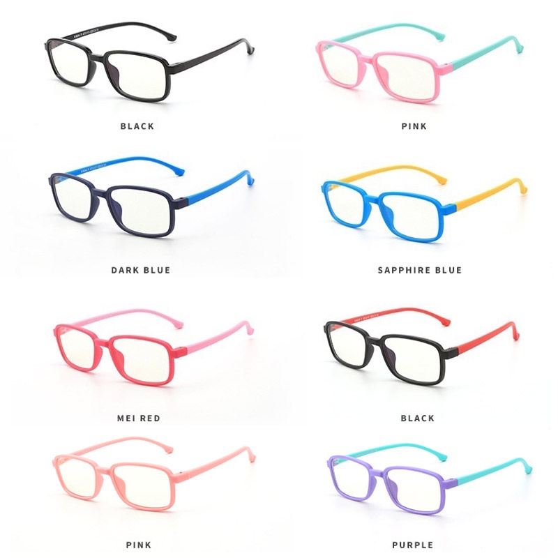 Mắt Kính Bằng Silicone Chống Ánh Sáng Xanh Cho Trẻ Em