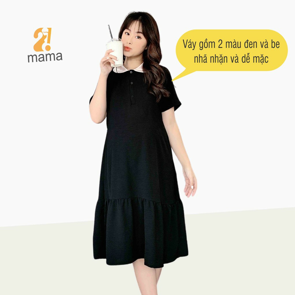 Đầm Suông Công Sở Dành Cho bà Bầu Dưới 65kg