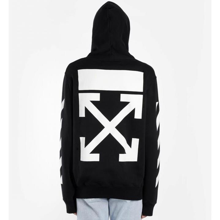 Áo off white ÁO hoodie WHITE OF BLACK, áo Black off white