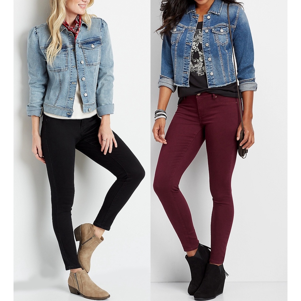 QUẦN MAURICE DENIM FLEX COLOR JEGGING