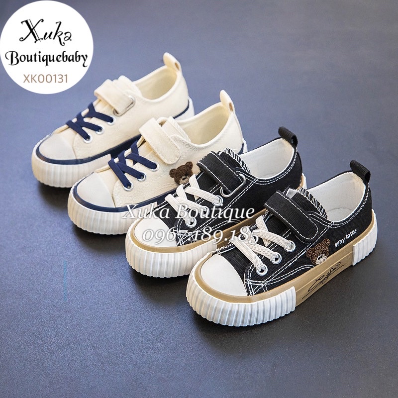 Giày Vải Thể Thao CV cổ ngắn cho bé