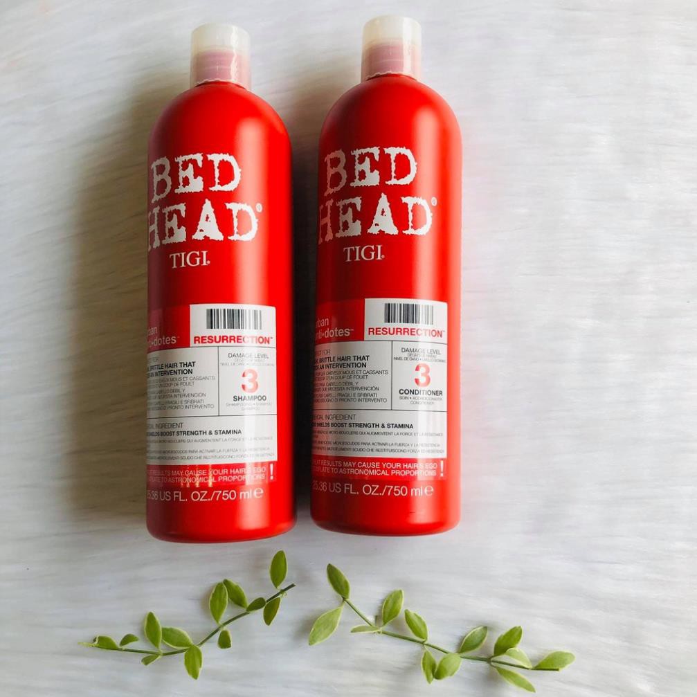 TIGI BEAD HEAD  Dầu gội xả ✅ HÀNG CHÍNH HÃNG ✅phục hồi tóc cấp độ 3