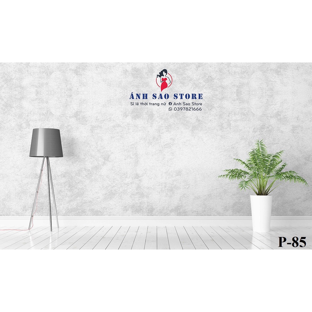 Phông nền màu xám xi măng giành cho salon tóc, studio,thời trang khổ rộng