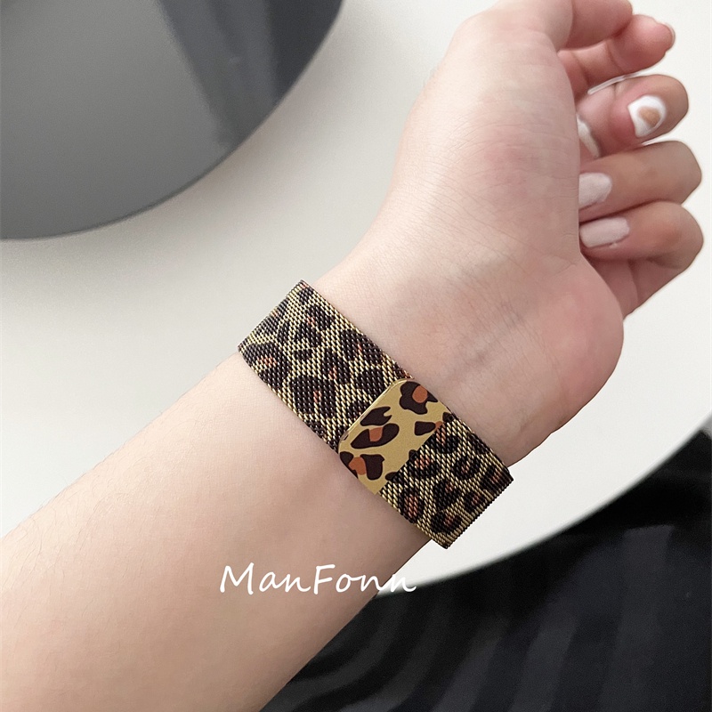 Dây Đeo Nam Châm Cho Đồng Hồ Thông Minh Apple Watch 41mm 45mm 44mm 40mm 42mm 38mm iWatch 7 6 5 4 3 2
