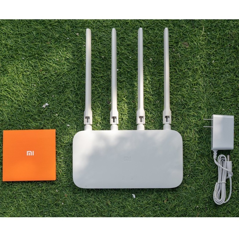 Router Wifi AC1200 Xiaomi 4A bản 300Mps quốc tế bộ phát wifi băng tần kép chính hãng - Minh Tín Shop