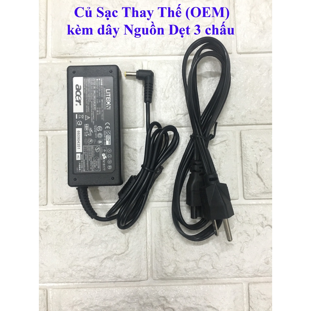 SẠC LAPTOP ACER 19V-3.42A