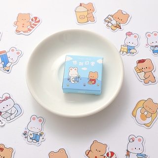   Set 45 Nhãn Dán Trang Trí Kiểu Dáng Dễ Thương