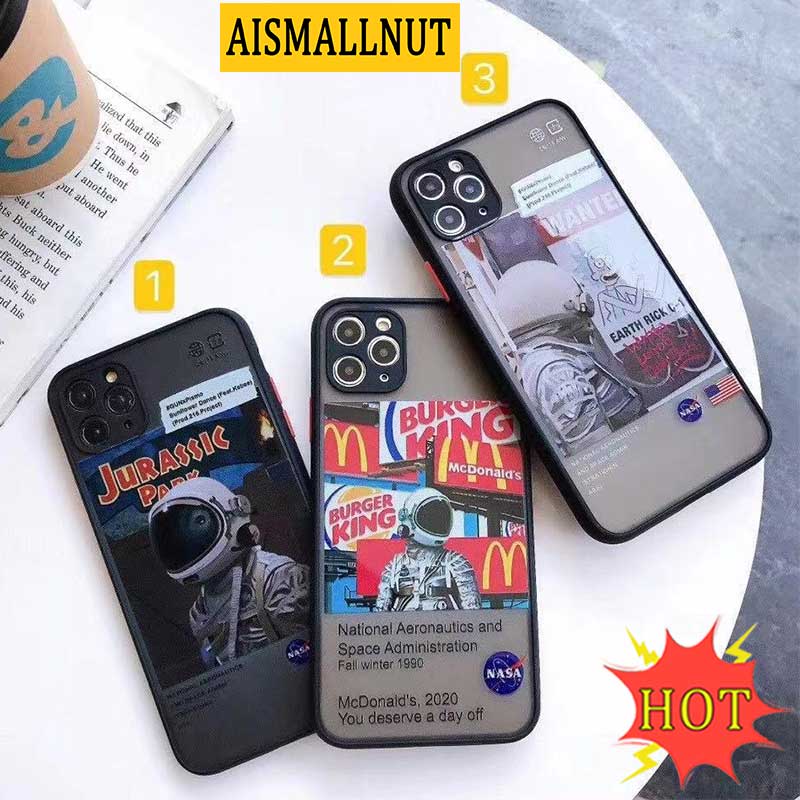 Ốp điện thoại in hình phi hành gia độc đáo cho Iphone6 6s 7 8 Plus X Xs Xr Xsmax 11 12 Pro Max