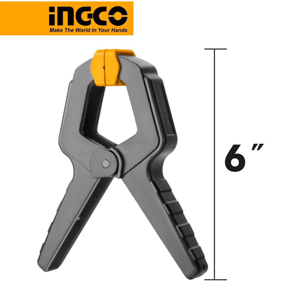 Kẹp Gỗ Lò Xo Chử A INGCO HQSC0206