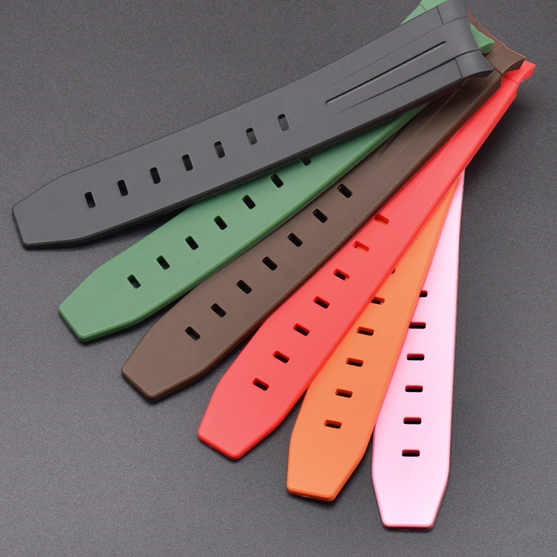 Dây Đeo Silicone 20mm Chống Thấm Nước Cho Omega