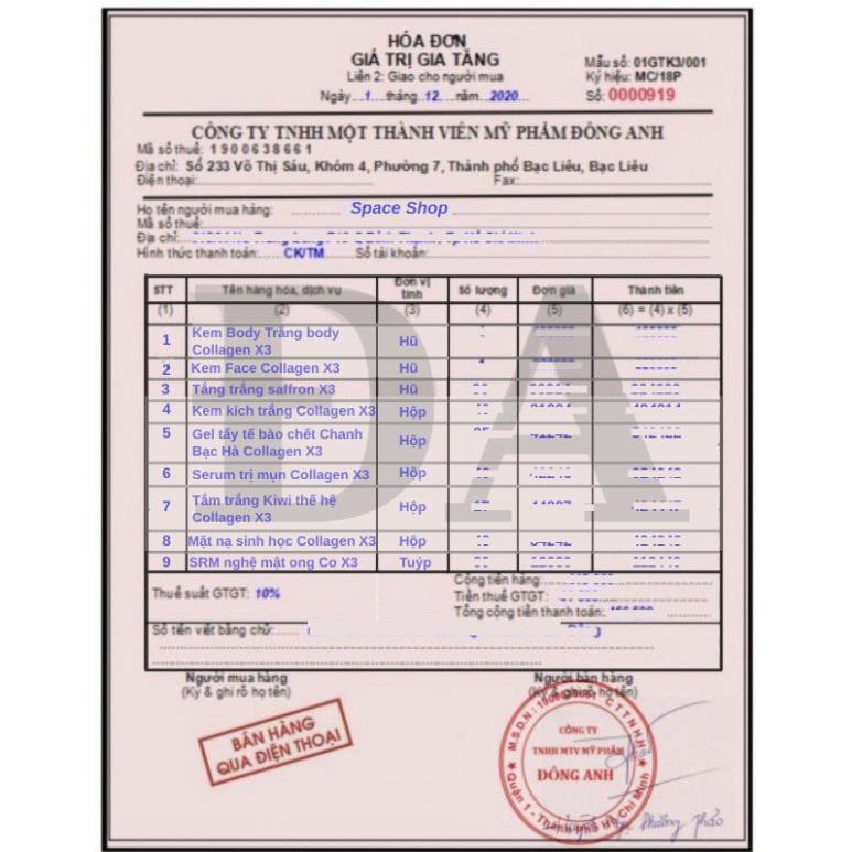 - Tắm trắng saffron X3 hàng chính hãng Mỹ Phẩm Đông Anh