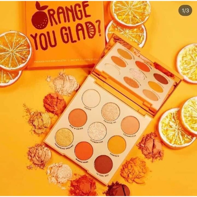 Bảng mắt Colourpop Orange You Glad