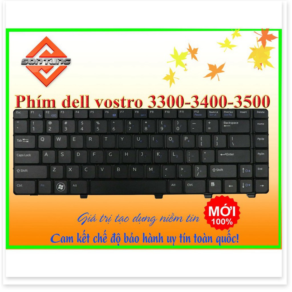 ✡️ Bàn Phím Laptop Dell Vostro 3300 3400 3500