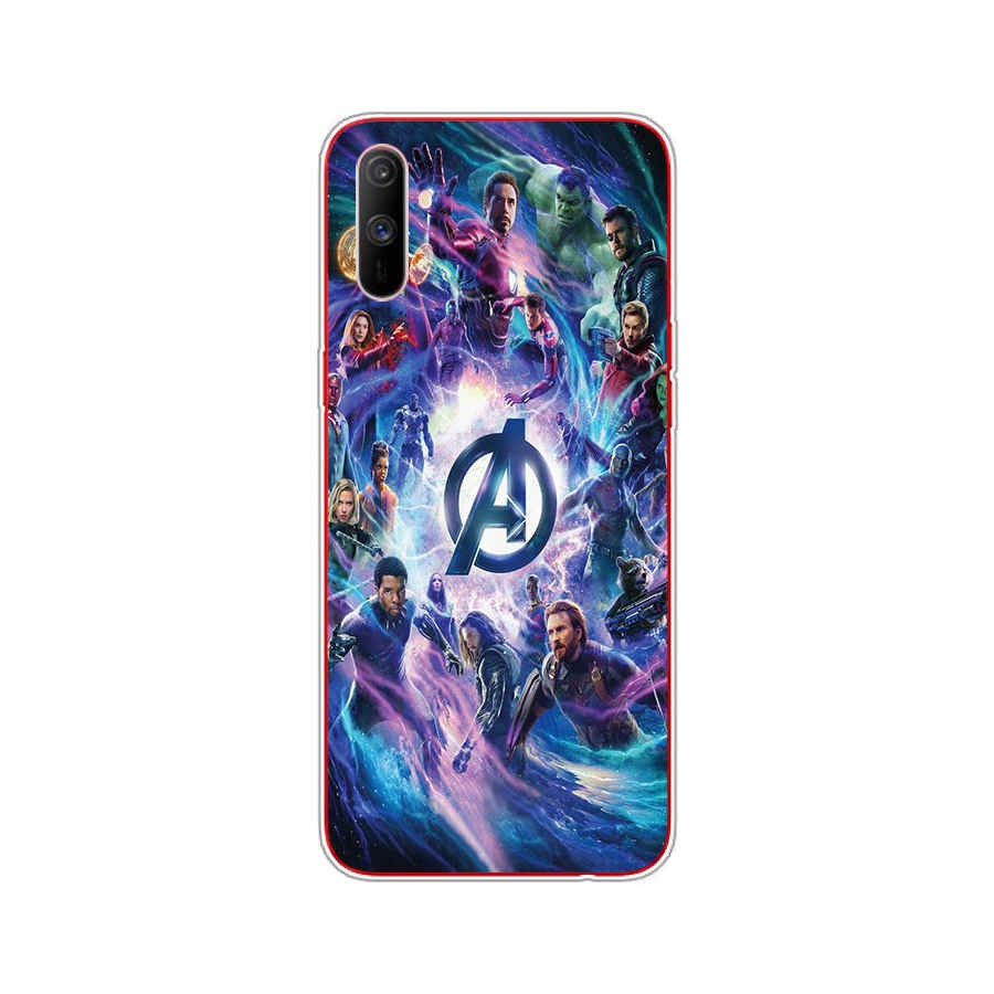 MARVEL Ốp Lưng Bảo Vệ Điện Thoại Oppo Realme C3 A1K A37 Neo 9 F1 A35 F9 Pro