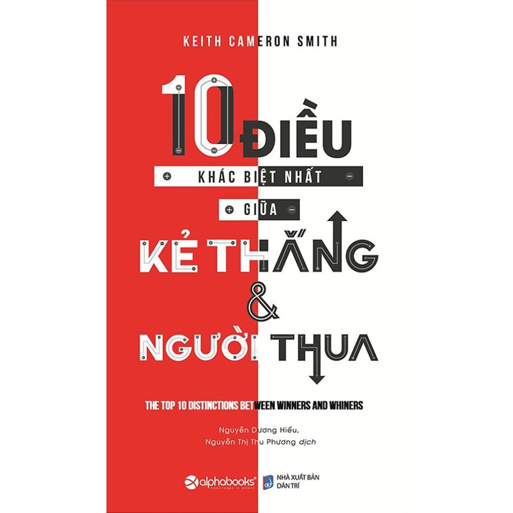 Sách Alphabooks - 10 điều khác biệt giữa kẻ thắng và người thua