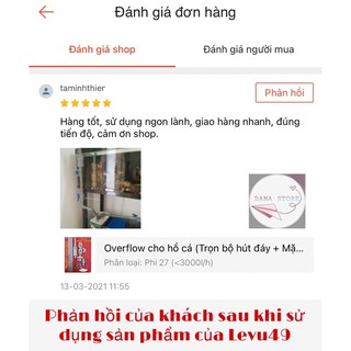 OVERFLOW CHO HỒ CÁ