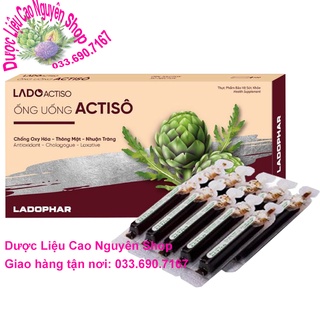 Cao ống Uống Atiso Thảo Dược Cao Nguyên -Ladophar hộp 10 ống x10ml