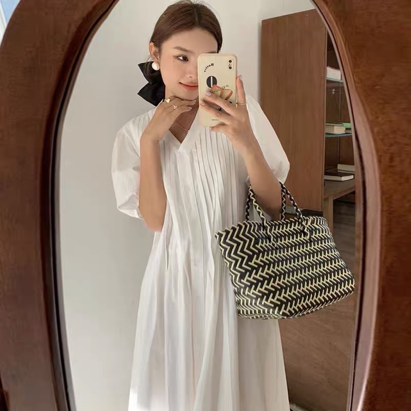 Đầm xoè nữ phong cách vintage