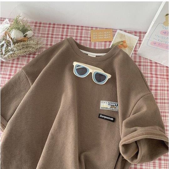 Áo phông tổ ong SUNBOITB nam nữ , chất liện tổ ong thoáng mát , Form thụng  Unisex năng động cá tính HOTHIT