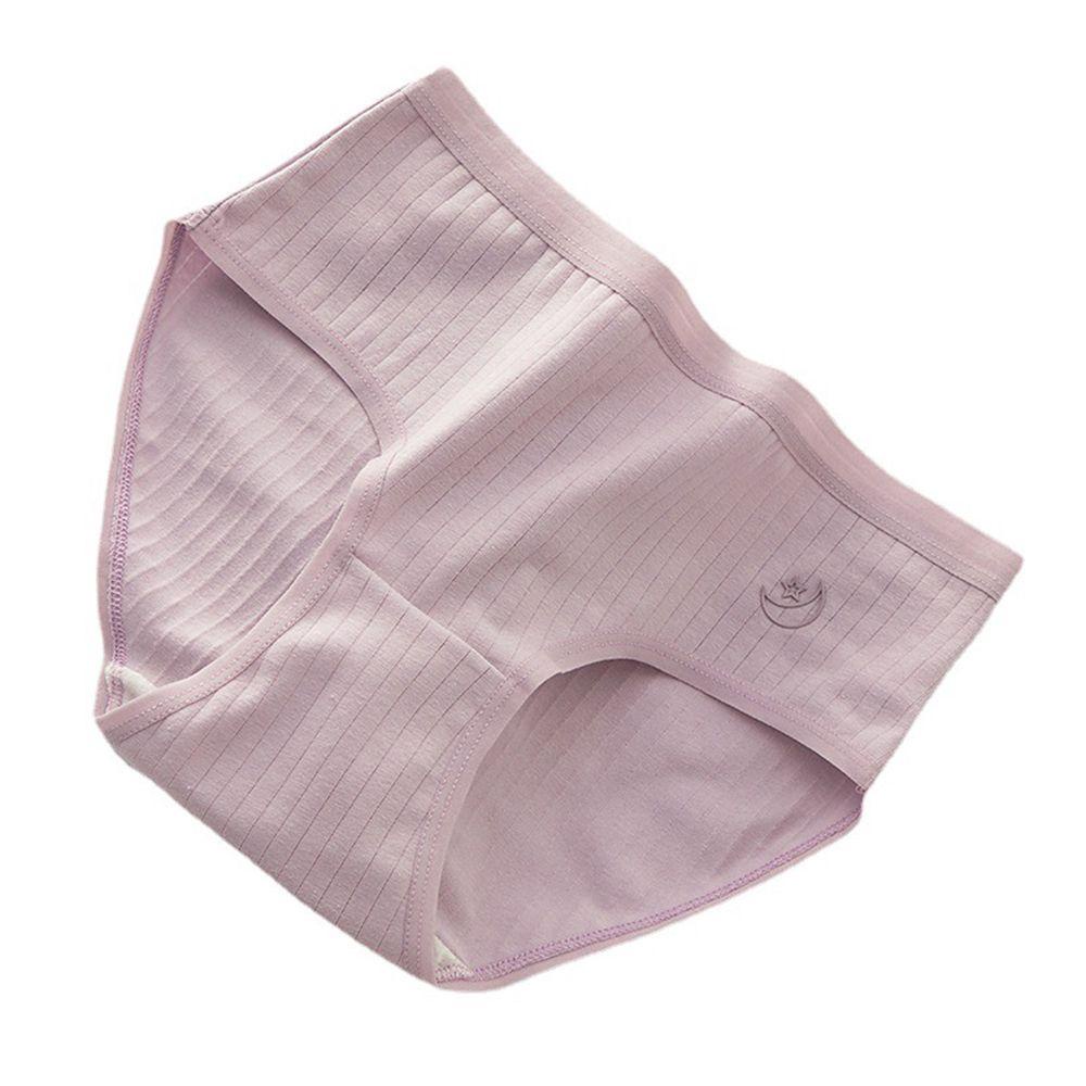 Quần Lót Cotton Lưng Vừa Không Đường May Thoáng Khí