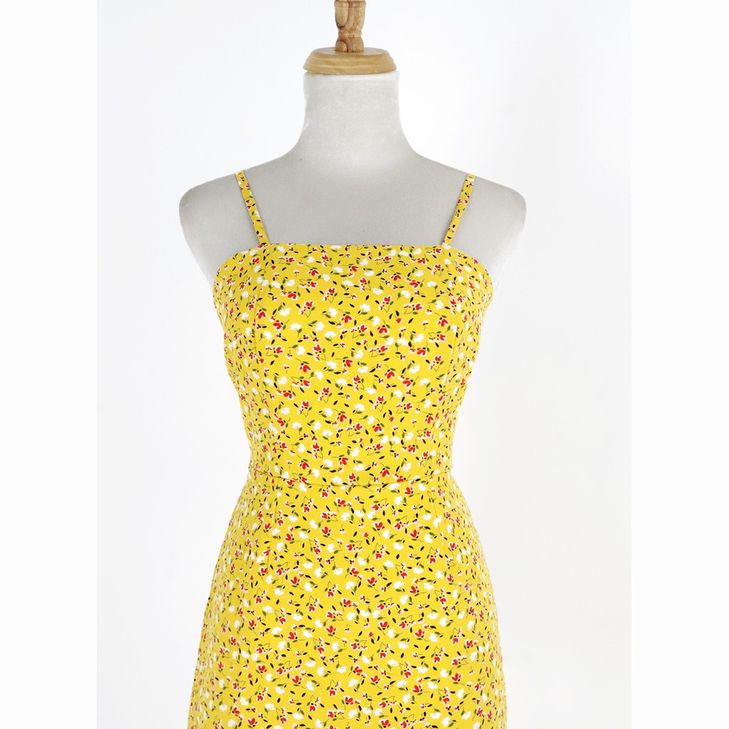 [Mã SKAMSALEP6 giảm 10% tối đa 100K đơn 150K] Đầm hai dây hoa nhí Rolisa RD063 | BigBuy360 - bigbuy360.vn