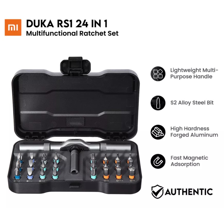 Bộ tua vít đa năng Xiaomi Duka RS1 - Bộ tua vít bỏ túi đa năng Xiaomi Duka RS1