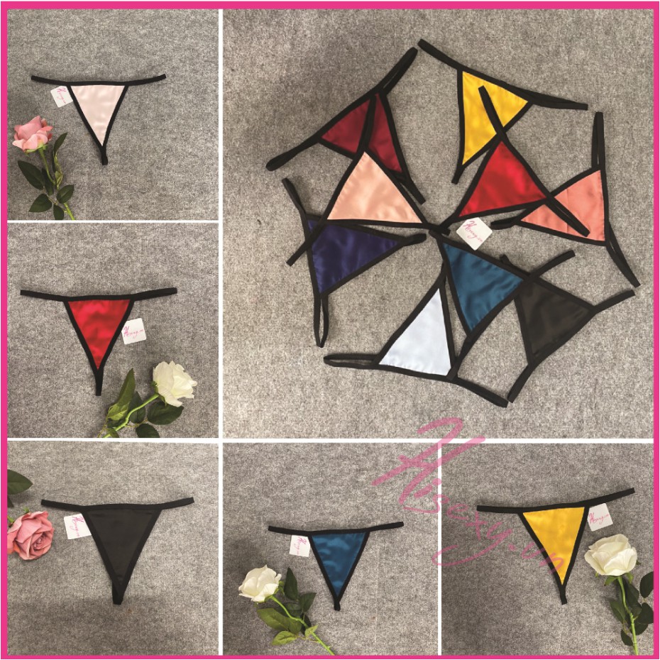 HISEXY Quần Lọt Khe Chữ T Lụa Satin Gợi Cảm Nhiều Màu L1 | BigBuy360 - bigbuy360.vn