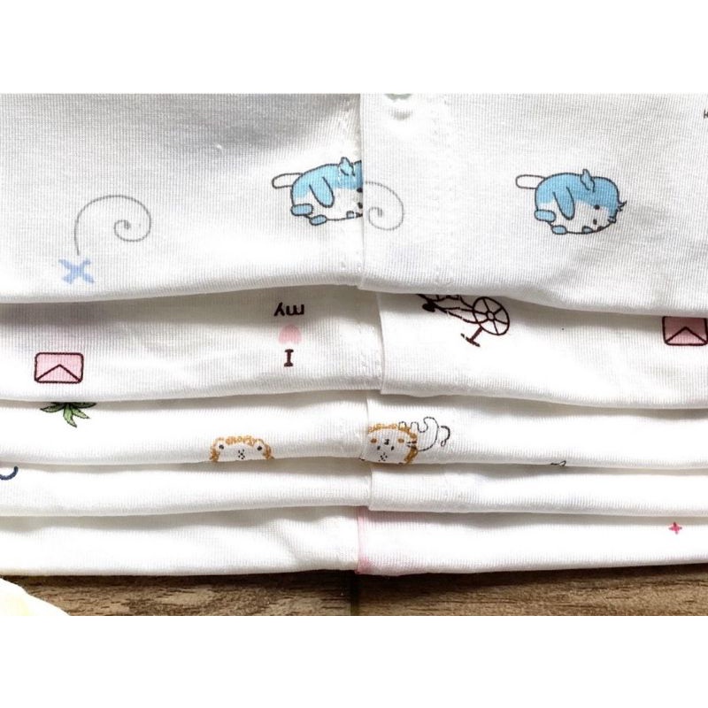 Đồ Bộ Dài Tay Cho Bé, Bộ Unchi Chất Cotton Peptit Cổ Màu Khuy Cúc Giữa, Cài Vai Cho Bé Trai Bé Gái - PoSam Kids