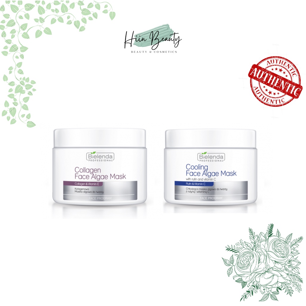 Mặt Nạ Căng Bóng Trẻ Hoá Da Bielenda Collagen Face Algae Mask Professional Balan 190g