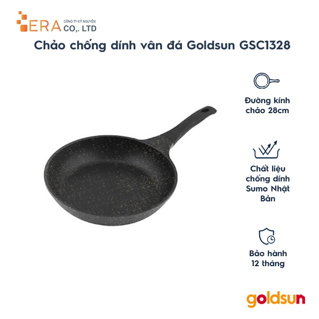 Chảo chống dính Goldsun GSC1328