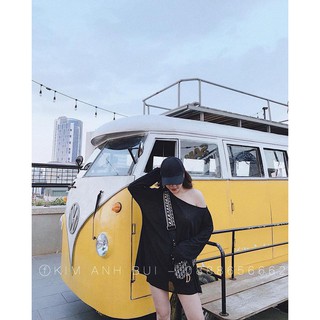 ÁO THUN LỆCH VAI 2 KIỂU CỔ_BY2359