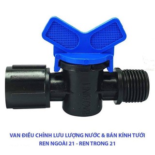 VAN CHỈNH NƯỚC REN NGOÀI 21 - REN TRONG 21 (BỘ 5 CÁI)