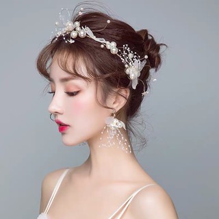 Cài tóc cô dâu ngọc
