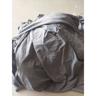 Vải thun màu ghi co giãn 4 chiều