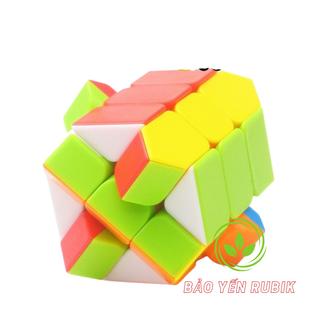 Rubik Biến Thể Rubik Fisher Cube QiYi Stickerless Rubik Biến Thể Giá Rẻ Rubic