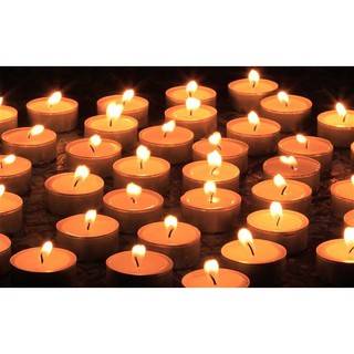 Vỉ 12 nến bơ Tealight cao cấp