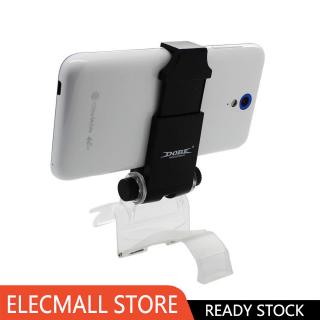 PS4 Slim Smart Handle Clip Cell Mobile Phone Clamp Holder with OTG Cable for  4 Controller Black