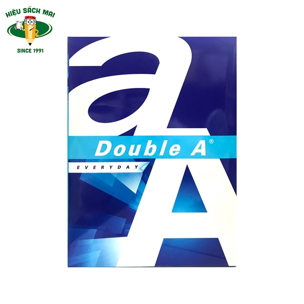 Giấy A4 Double A 70gsm 500 tờ giấy trắng mịn dày - Hải Phòng