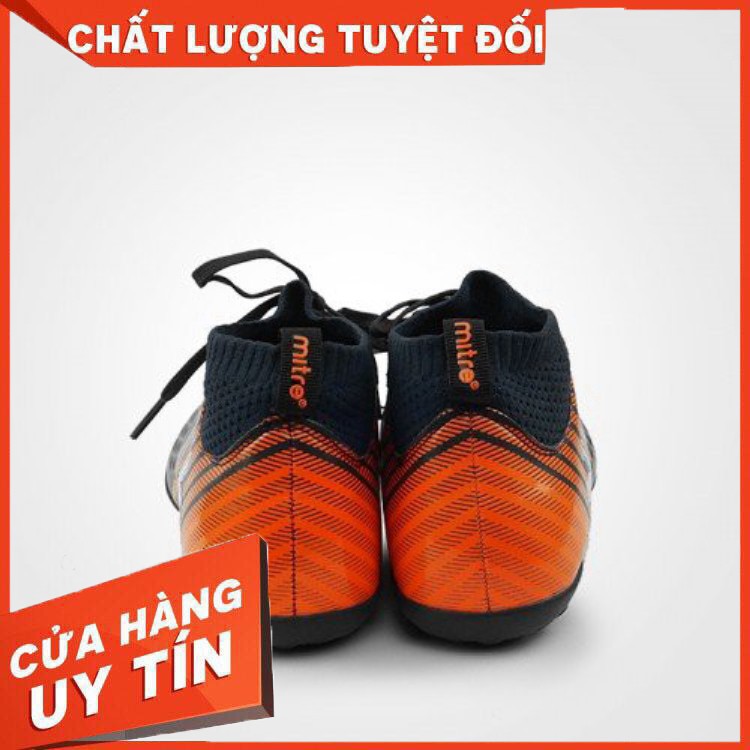 Giày bóng đá Mitre MT170434 (đen cam)