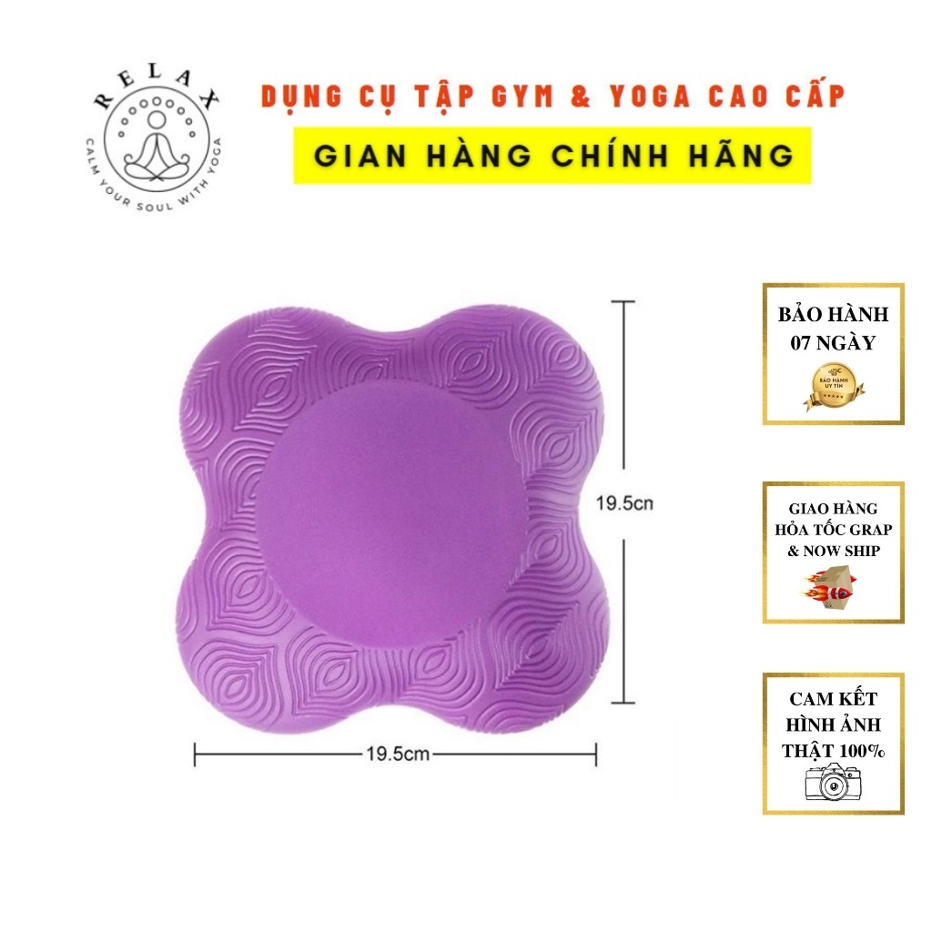 Đệm Lót Gối Yoga YTPLOTGOI01 [Hàng Loại 1] Pad Đệm Gối Khi Luyện Tập Gym Yoga, Tránh Chấn Thương Hay Đau Gối (Cặp 2 Cái)