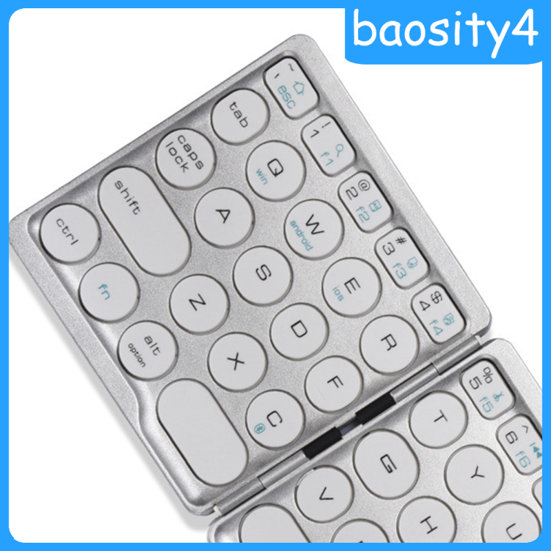 Bàn Phím Bluetooth Không Dây Cho Điện Thoại Và Laptop Baosity4